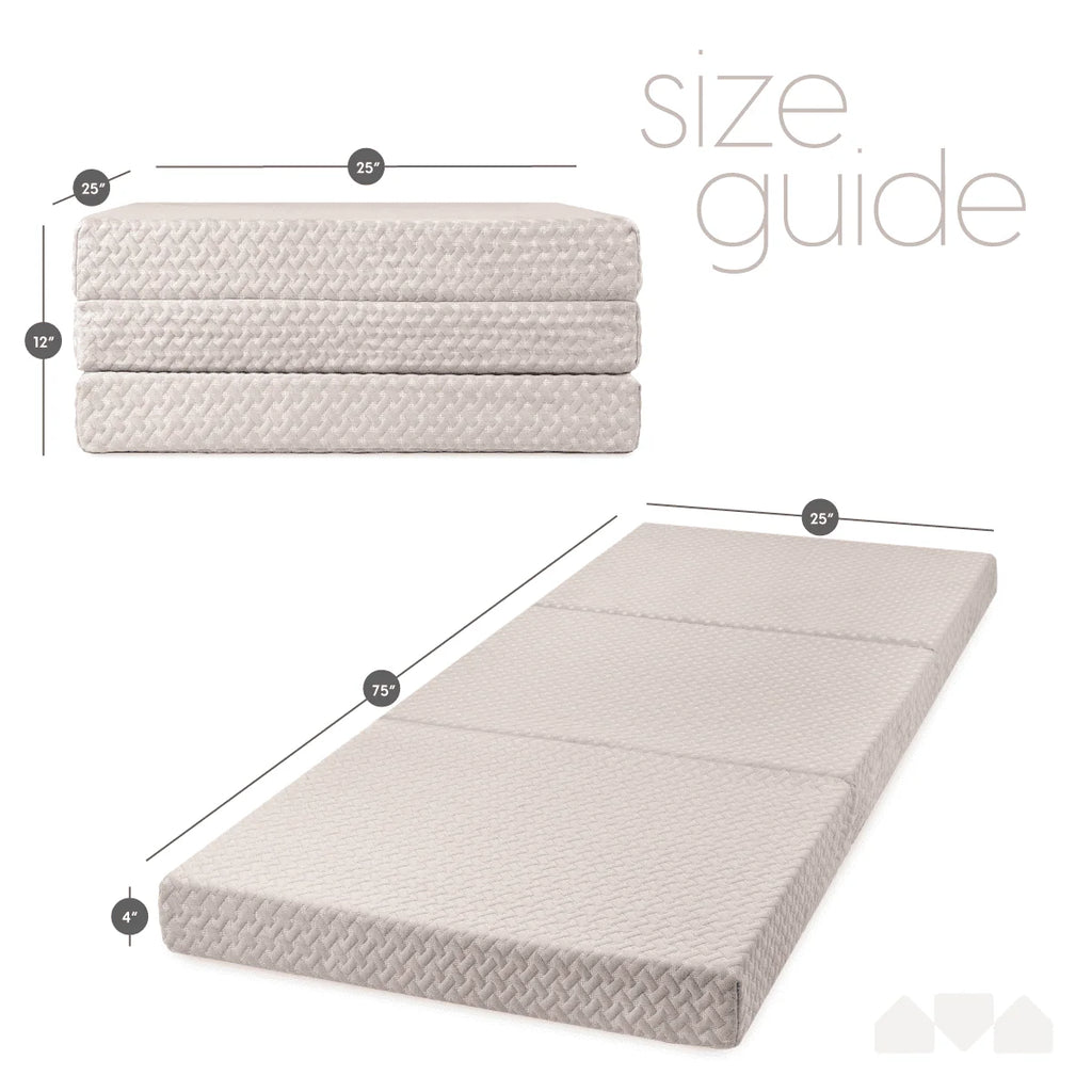 Folding Memory Foam Mattress O249412
