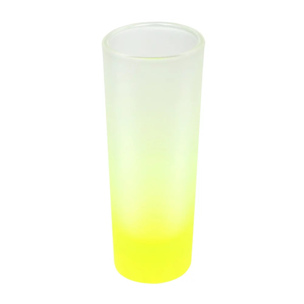 144 Pack 3oz Frosted Glass Mugs with Gradient Bottom D48321
