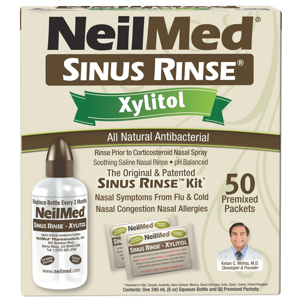 Sinus Rinse Kit with Xylitol, 50 count H6350