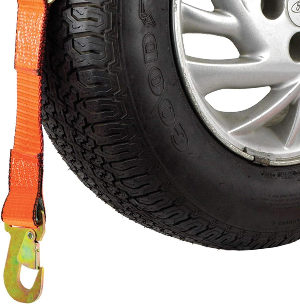 2 Pack Wheel Lift Harnesses with Snap Hooks, 1,600 Pound Safe Working Load N5453