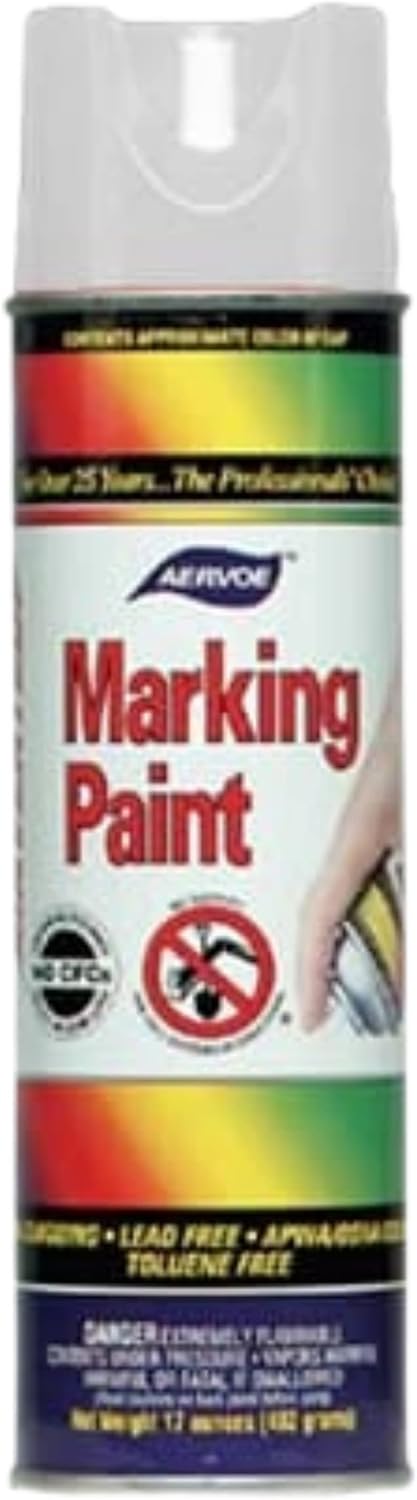 White Marking Paint, 12 Pack X96254