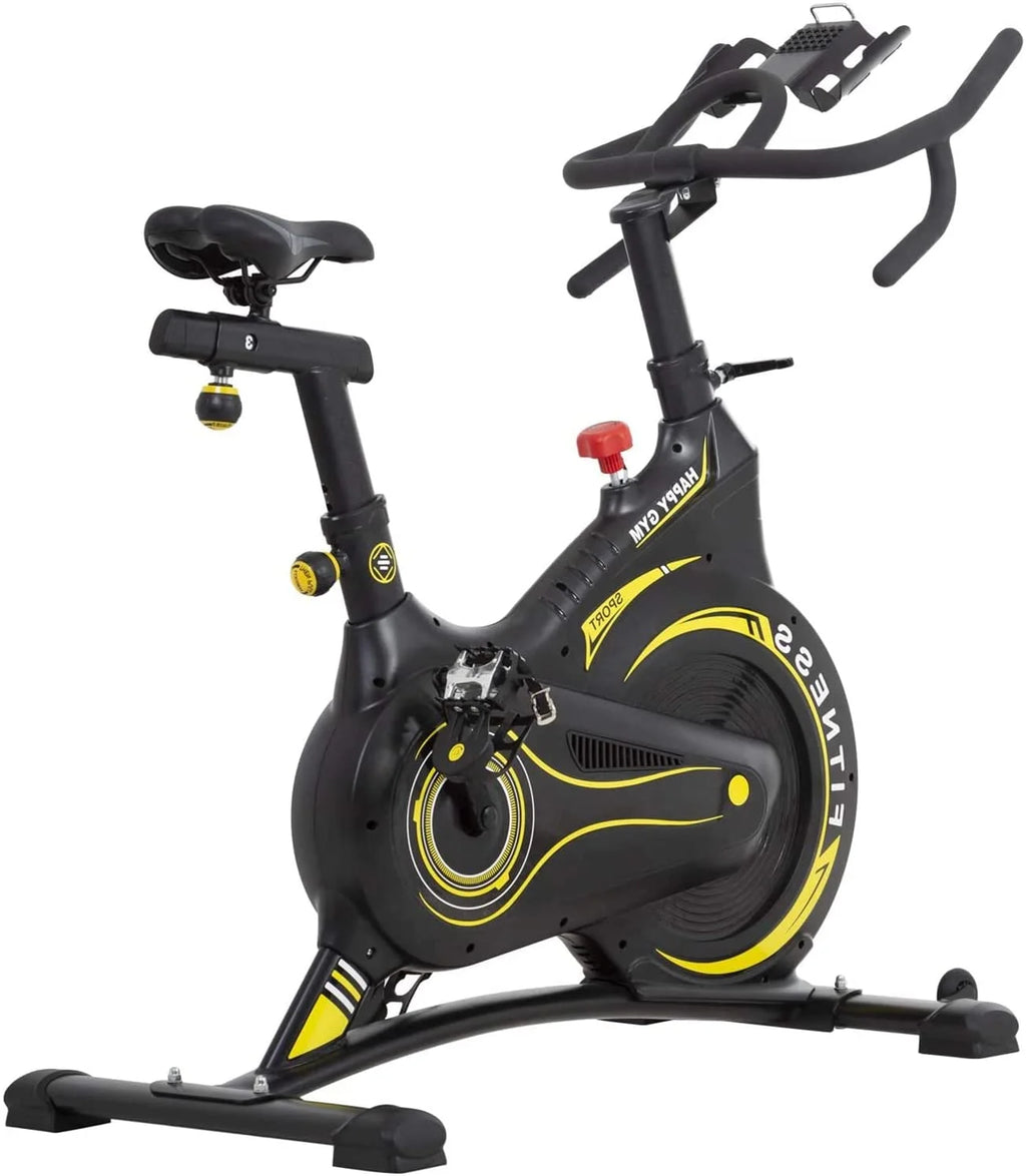 Black Exercise Bike with LCD Display I882758