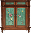 Pastoral Painted Retro Old Furniture Storage Drawer Sideboard C1791