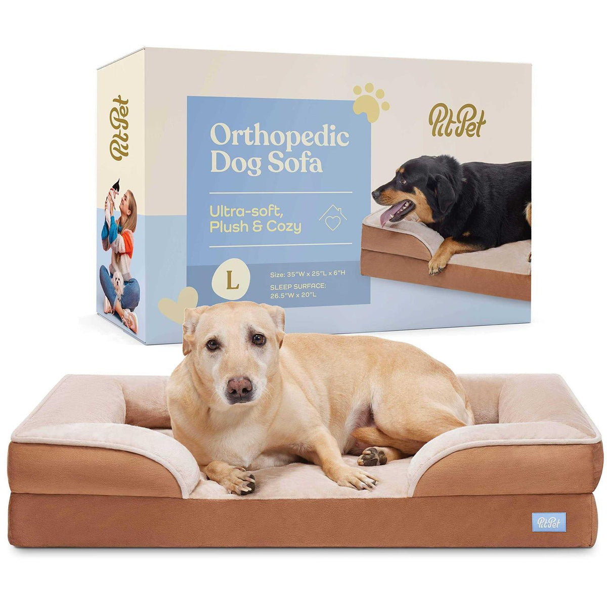 Orthopedic Sofa Dog Bed M63233
