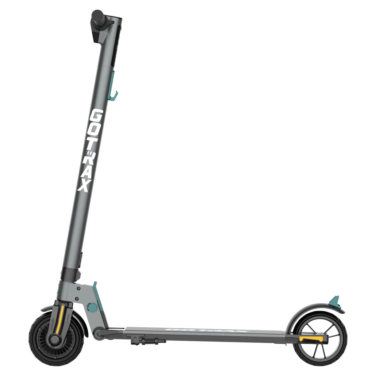 Gray Foldable Electric Scooter with 6 Tires D893