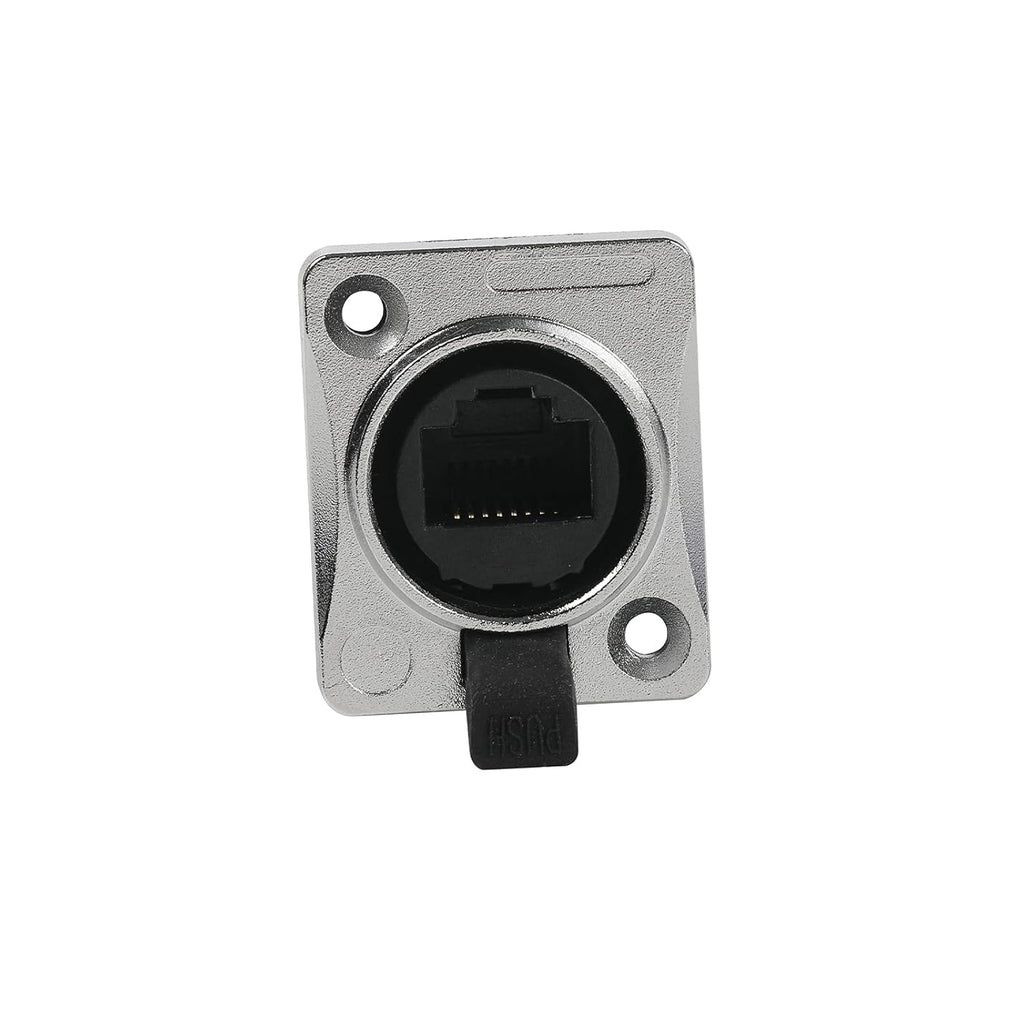 10PCS IP65 Waterproof RJ45 Cat5/5e/6 8P8C Female to Female Connector R492