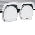 White RV Wheel Cover A7853
