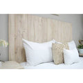 Antique White Solid Wood Panel Headboard California King S24644