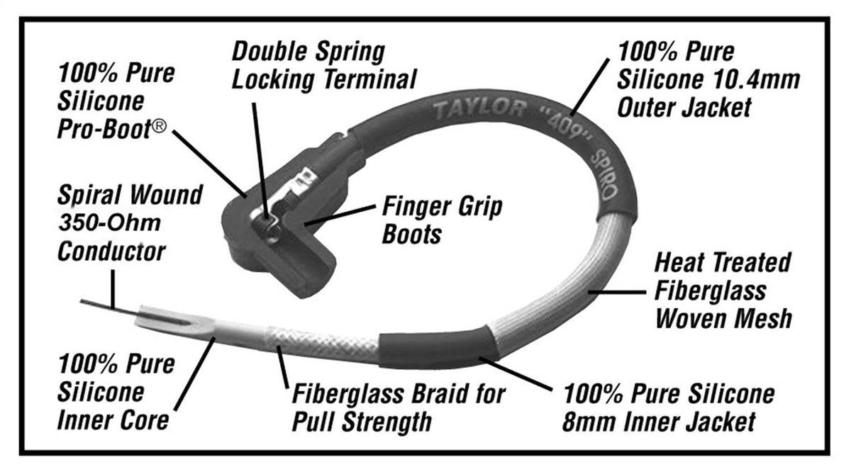 409 Pro Race Ignition Wire Set C4613