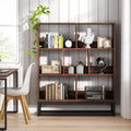 3 Tier 7-Cube Open Shelf Bookcase with Metal Leg A3535
