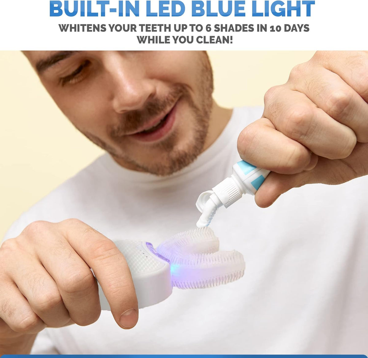 U Shaped Ultrasonic Toothbrush J54539
