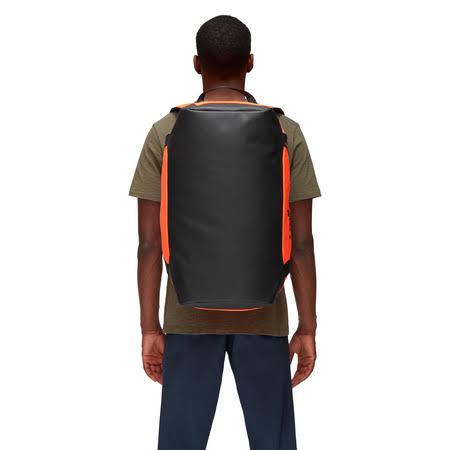 Safety Orange Black 40L Duffel E4375