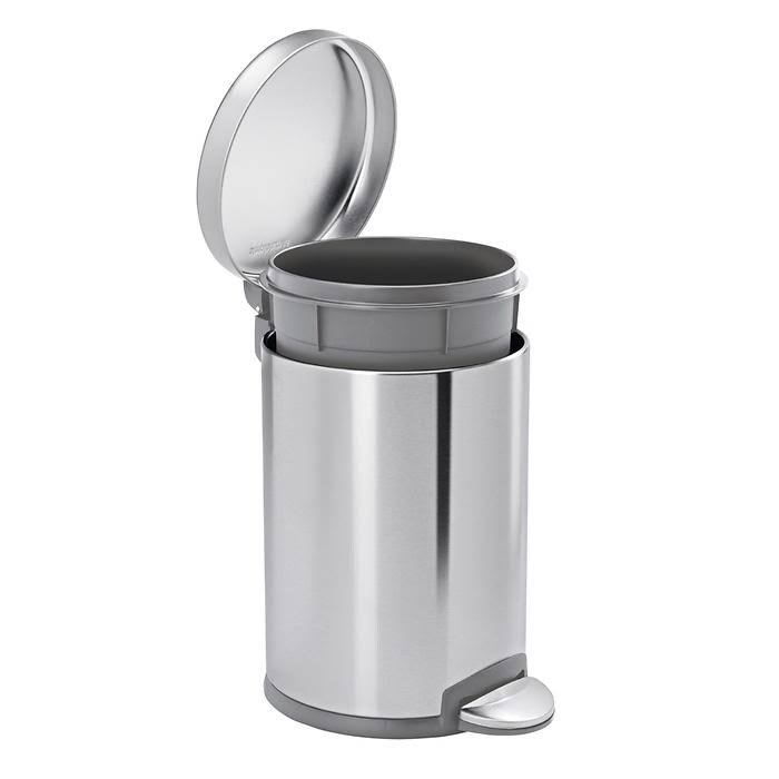 4.5L Round Step Can, 2-Pack, 30-Pack Liners T769