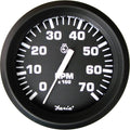 Black 4" Tachometer 7,000 RPM Gas W537518