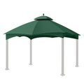 Green 10 X 12 Feet Water-Resistant Gazebo Replacement Canopy Top J5460
