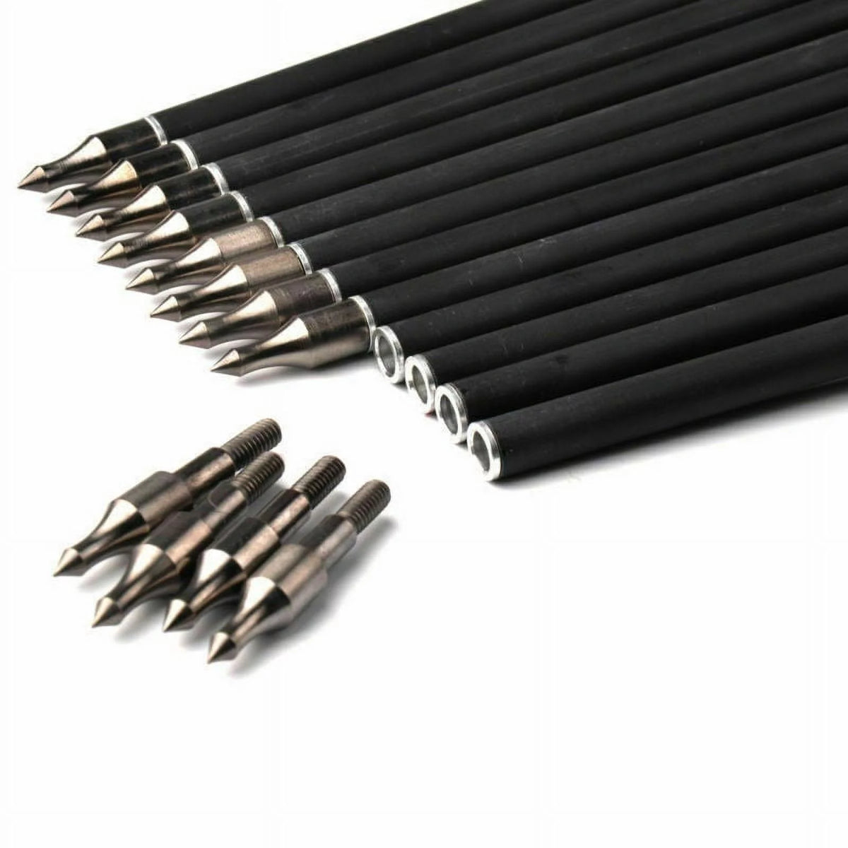 32 inch Carbon Fiber Archery Arrows 12PCS C613