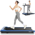 Black Electric Walking Pad Treadmill with Remote Control K707919