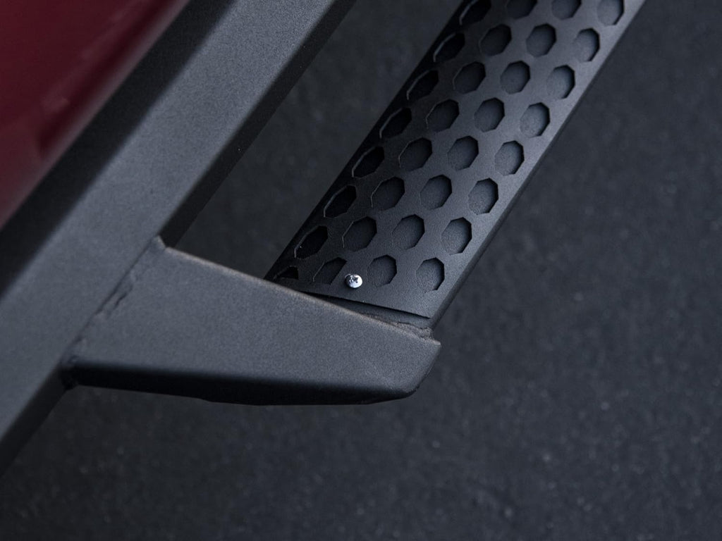 Matte Black Drop Step Bars L7765