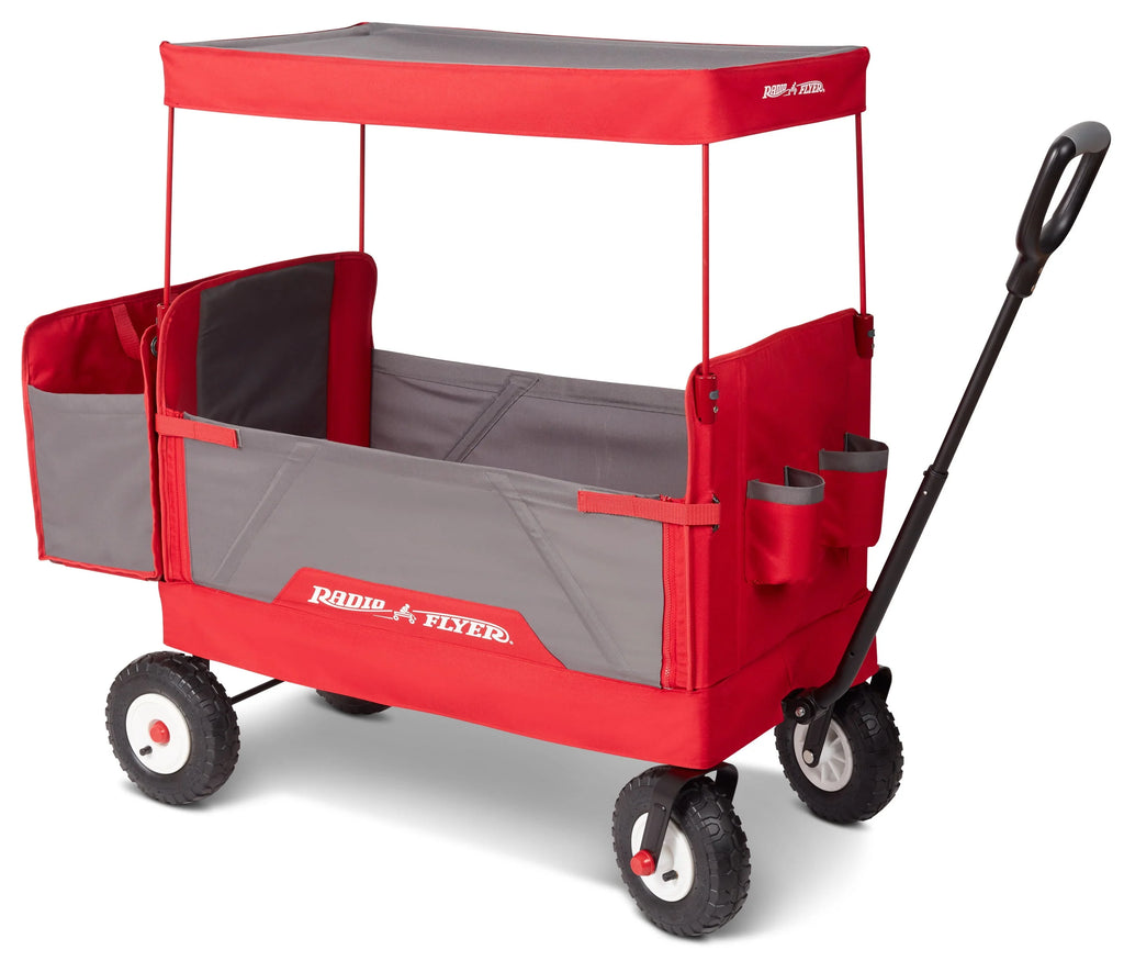 3-in-1 All-Terrain Fold Wagon with Canopy Q78271