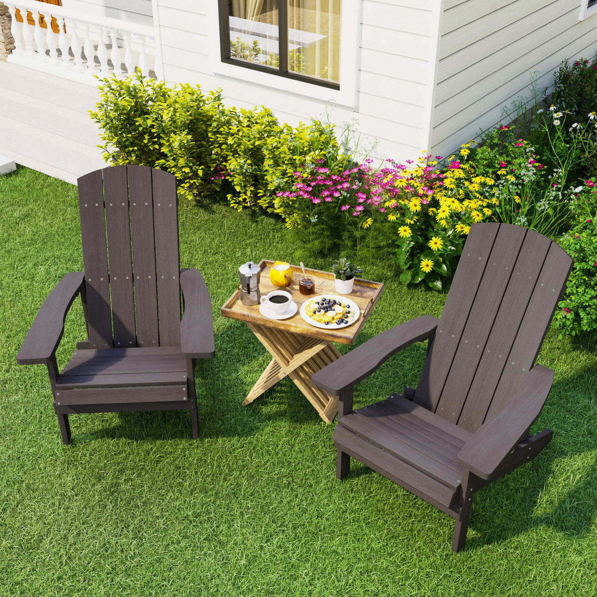 2 Pcs HIPS Adirondack Chair F78104