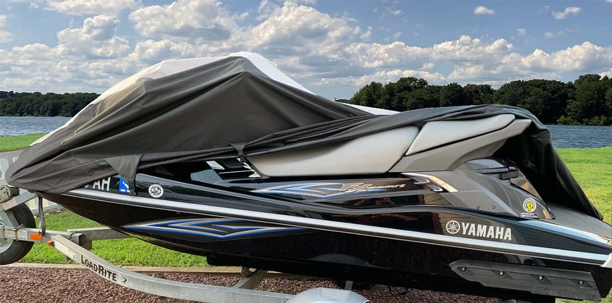 Black/Grey Heavy-Duty PWC Cover C392392