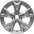 Aluminum Alloy Wheel Rim 17 Inch 5 Lug 5 Spokes B758896