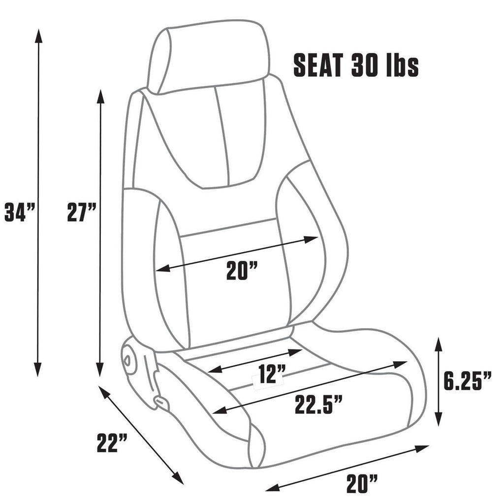 Beige Vinyl Passenger Side Seat N714