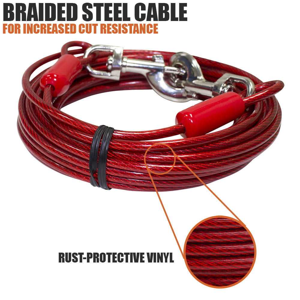 Pet Tie Out Cable for Dogs W99971