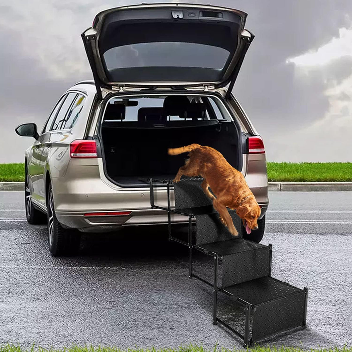 Portable Non-Slip Pet Stairs Pack of 2 T7723