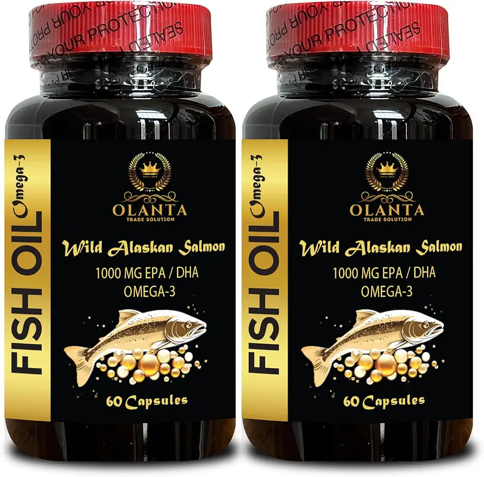 1000mg Omega 3 Fish Oil DHA Softgels with EPA V3191