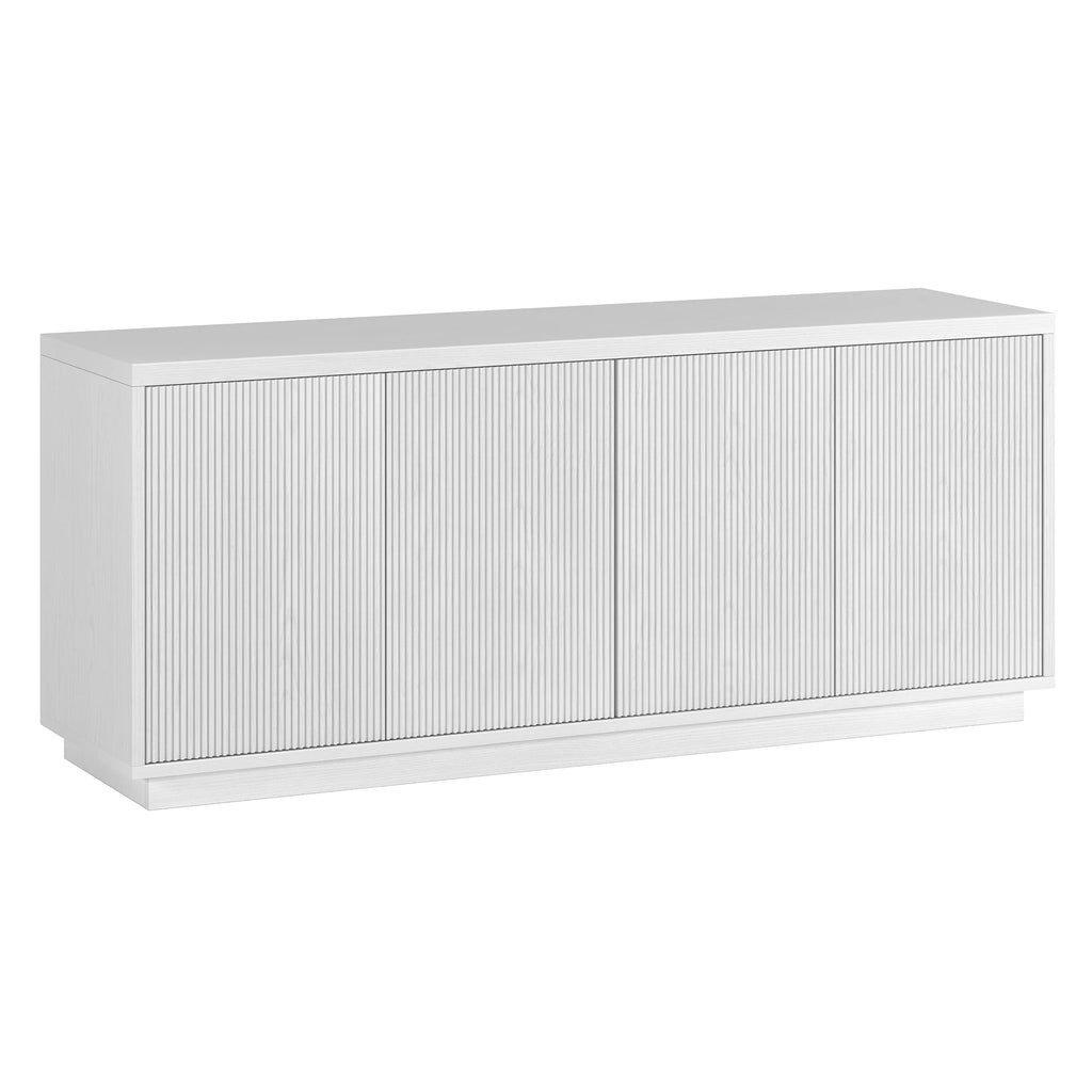 Black Grain Rectangular TV Stand U599