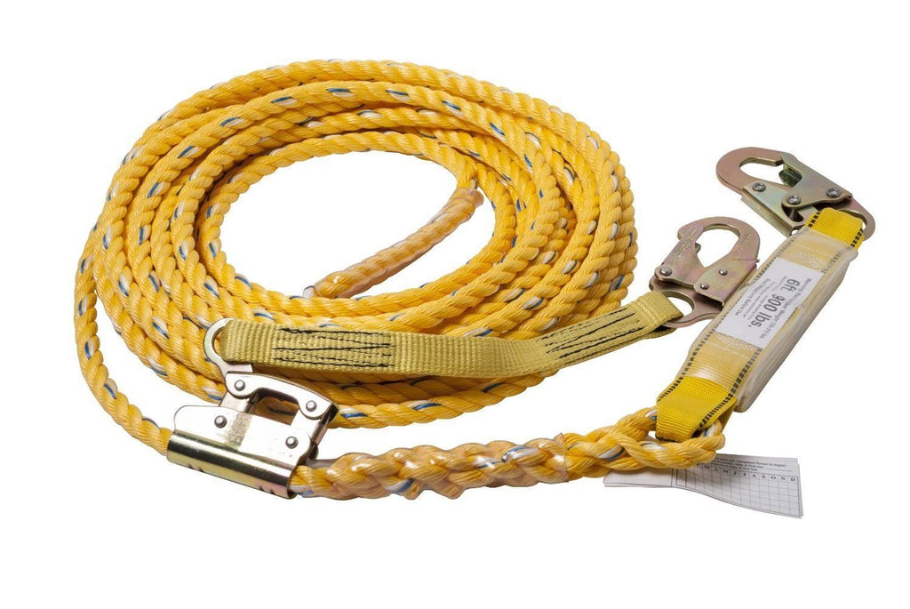 100-Foot Poly Steel Vertical Lifeline Assembly M434