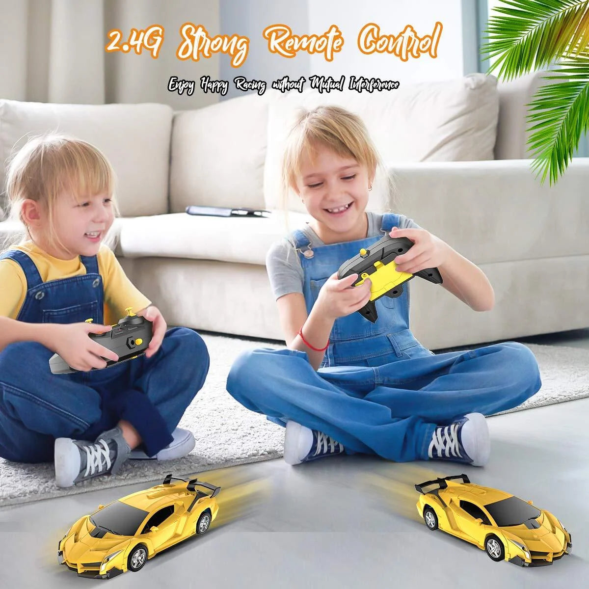 2-in-1 Transform Robot RC Racing Car, 2.4Ghz 1:18 Scale Y3235