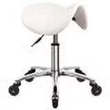 Heavy Duty Hydraulic Swivel Adjustable Rolling Stool with Wheels M3421