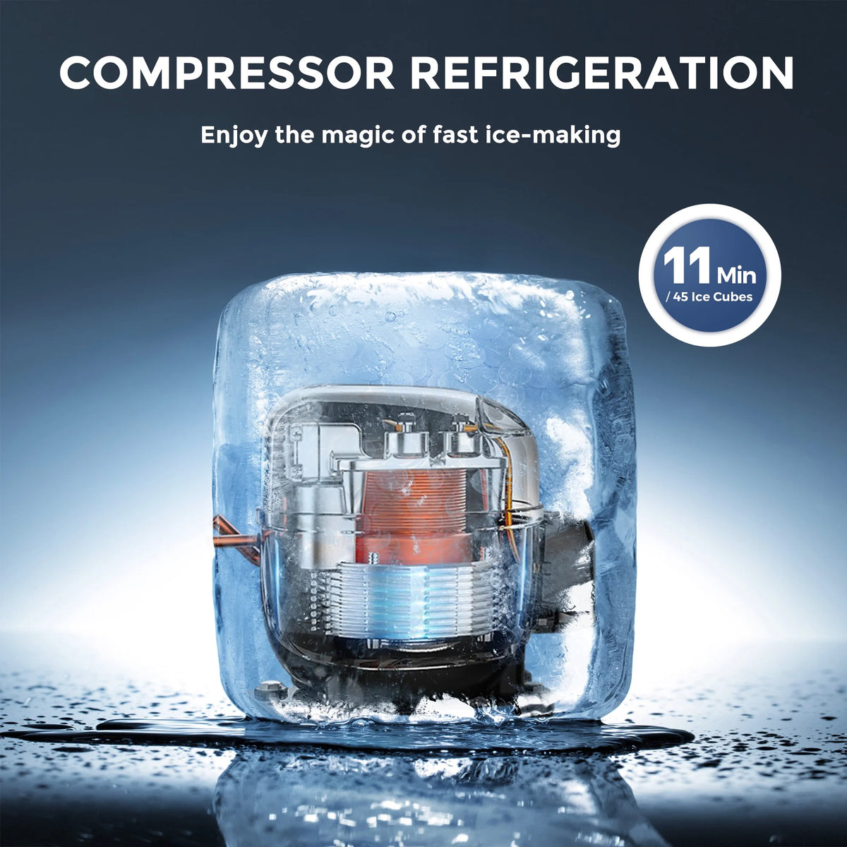 Commercial Stainless Steel Ice Maker Machine Z844441