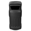 Black 16-Gallon Outdoor/Indoor Trash Can Y821309