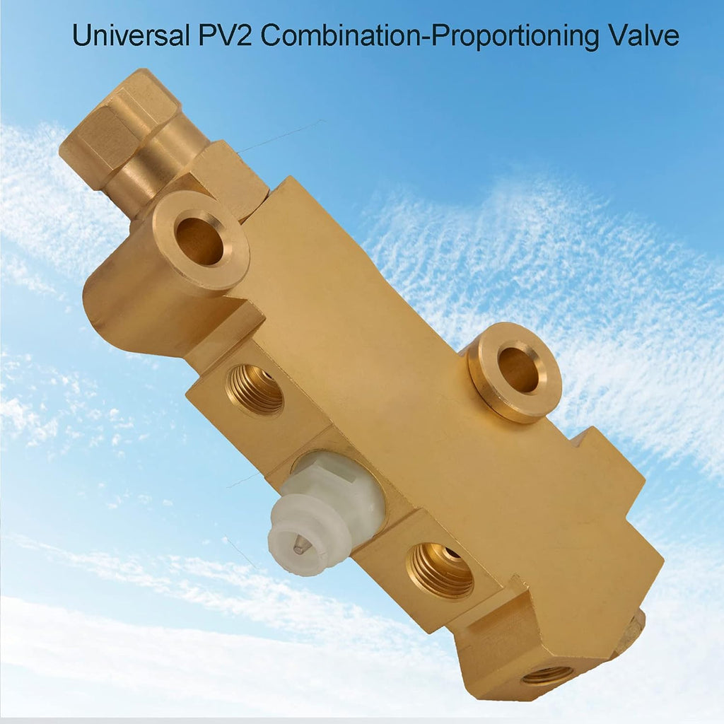 Brass Disc Front Drum Rear Brake Proportioning Valve Pack of 2 J391454