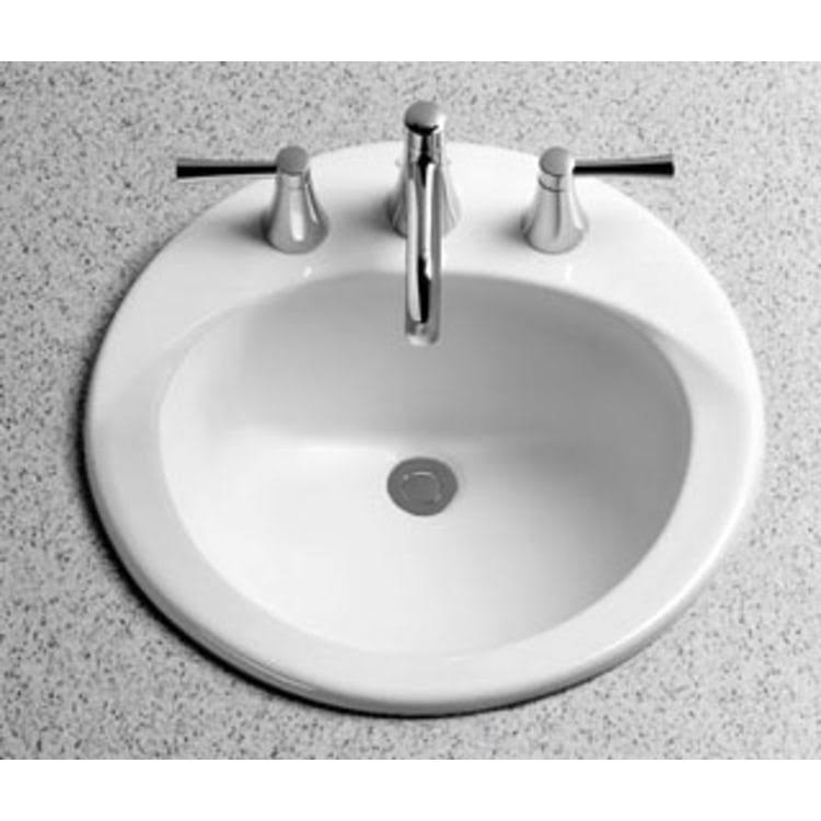 Cotton Self Rimming Lavatory 8 inch T271
