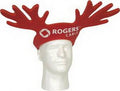Navy Blue Reindeer Antlers M2437