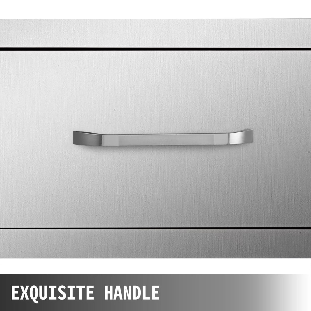 30"Wx10"Hx20"D Double Access Outdoor Kitchen Drawers S347