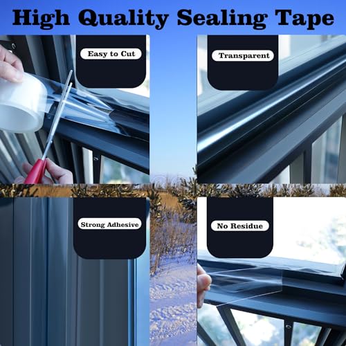 Transparent Window Weather Sealing Tape 2 Inch x 33 FT N9710