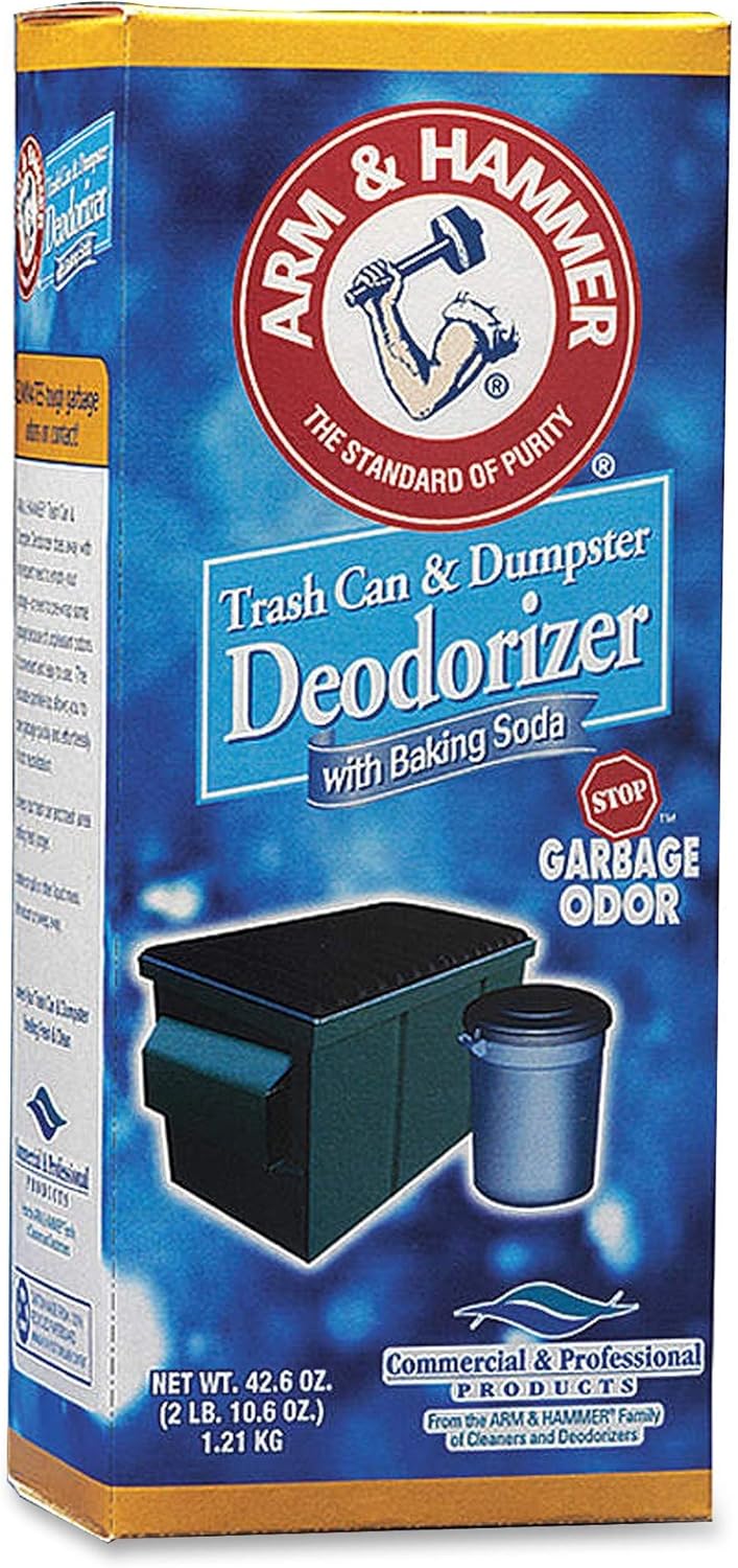 Trash Can Deodorizer with Baking Soda Qty 9 I31692
