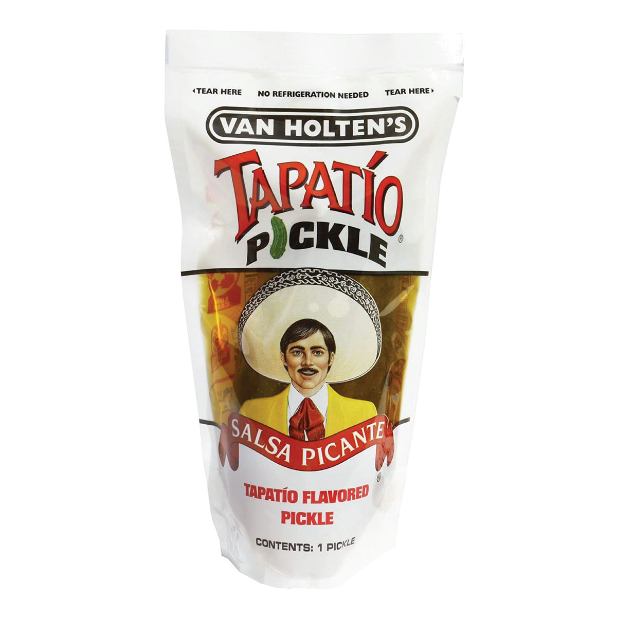 Jumbo Tapatio Salsa Pickle In-A-Pouch, 12x 5oz Pouches Q68234