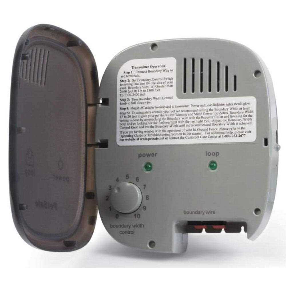 In-Ground Fence Replacement Transmitter with Power Supply Q8749
