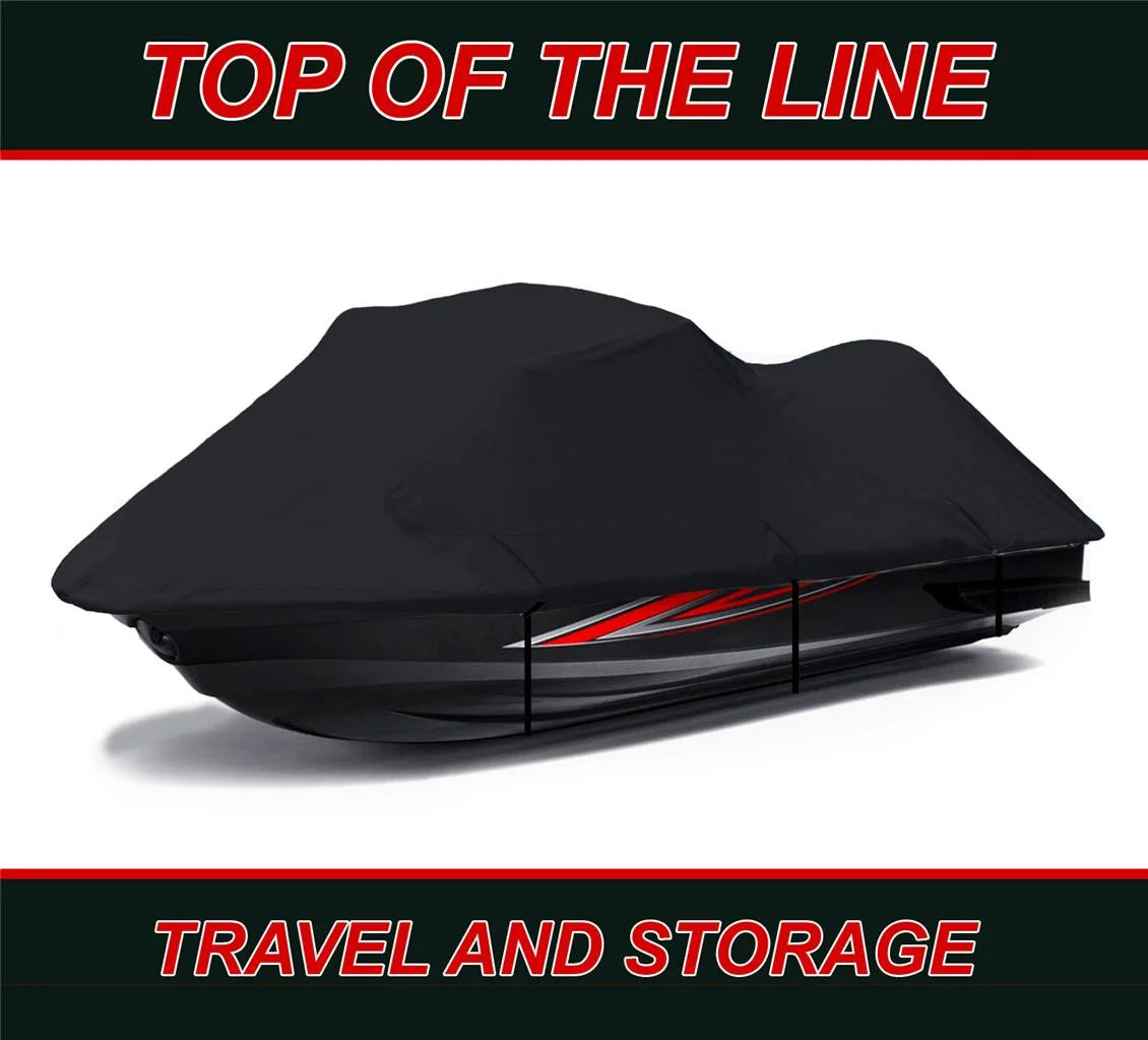 Black Jet Ski Cover 1-2 Seater F3992