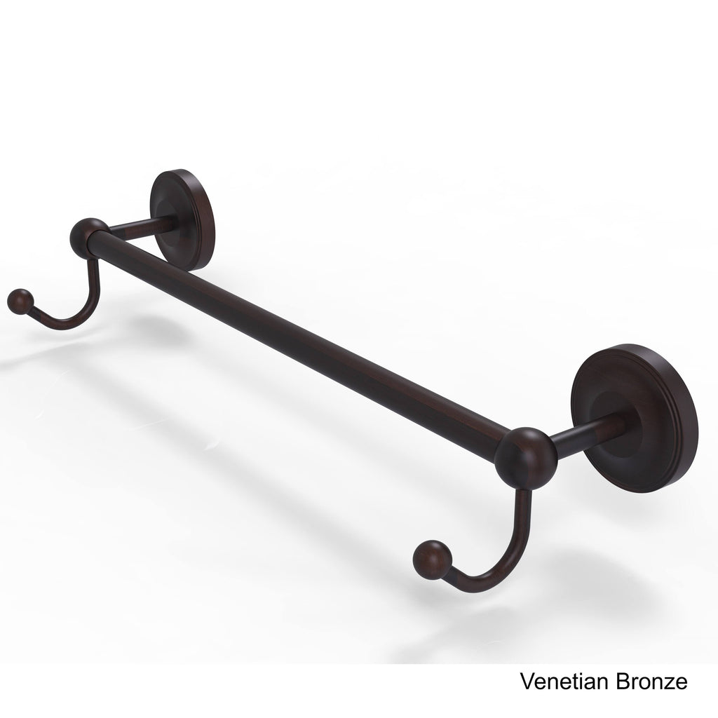 30 inch Towel Bar with Integrated Hooks M198