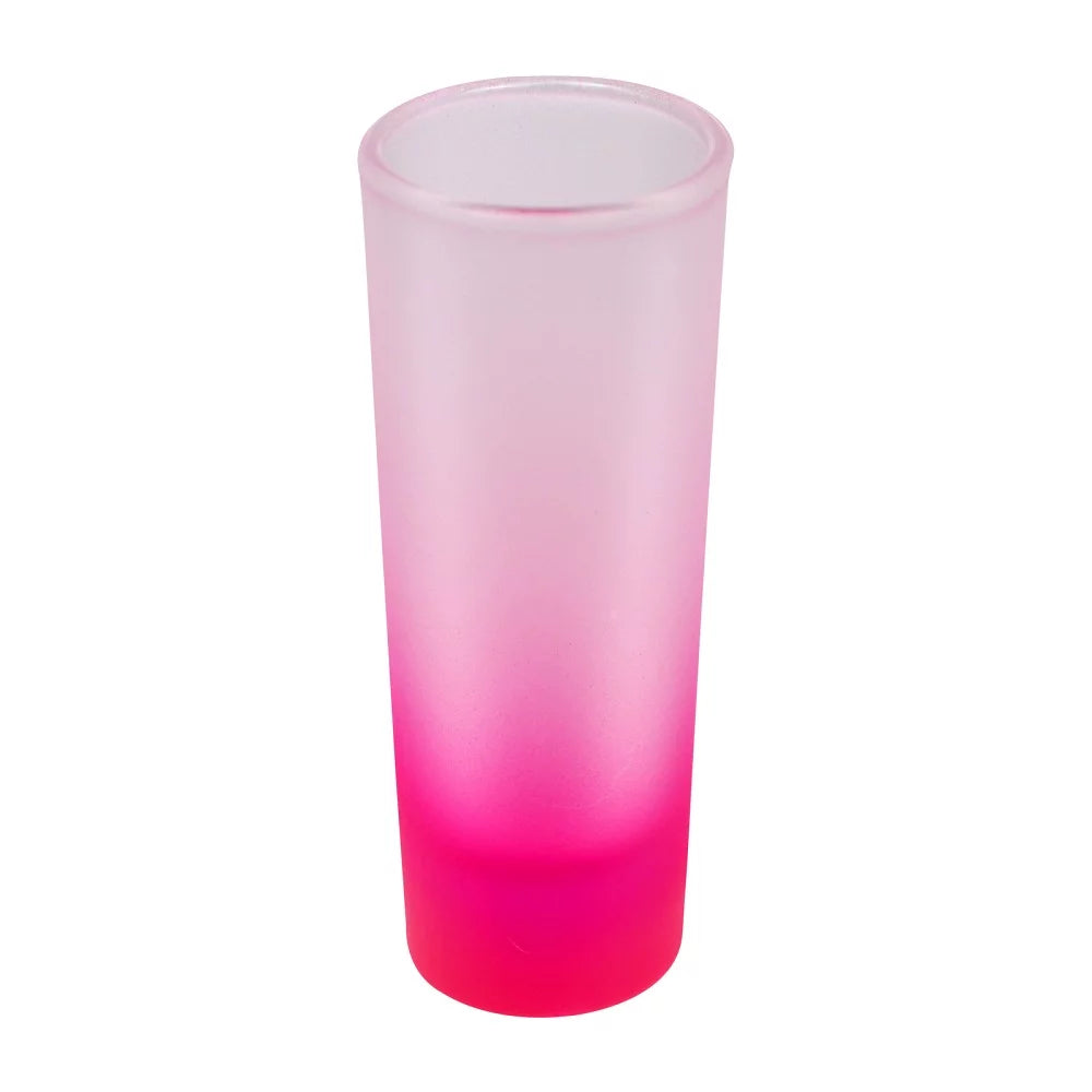 144 Pack 3oz Frosted Glass Mugs with Gradient Bottom D48321