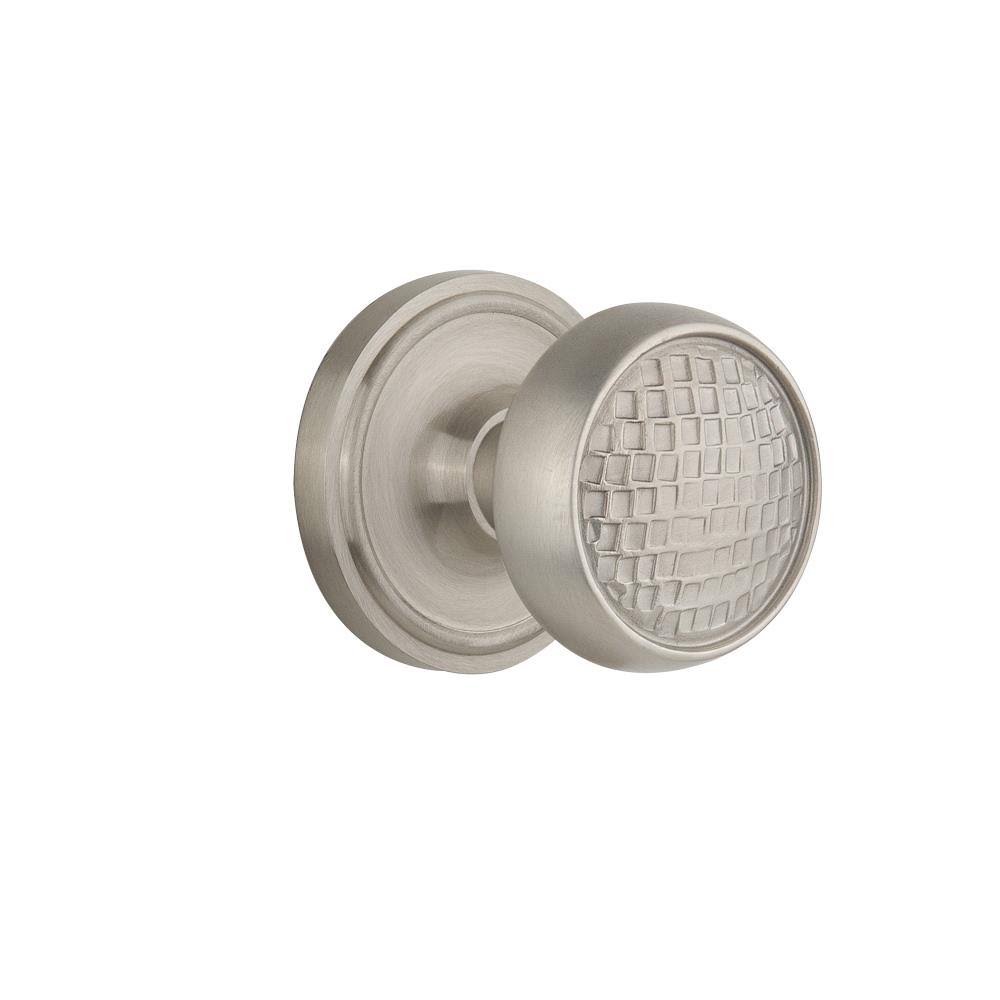 Satin Nickel Passage Door Knob M58139