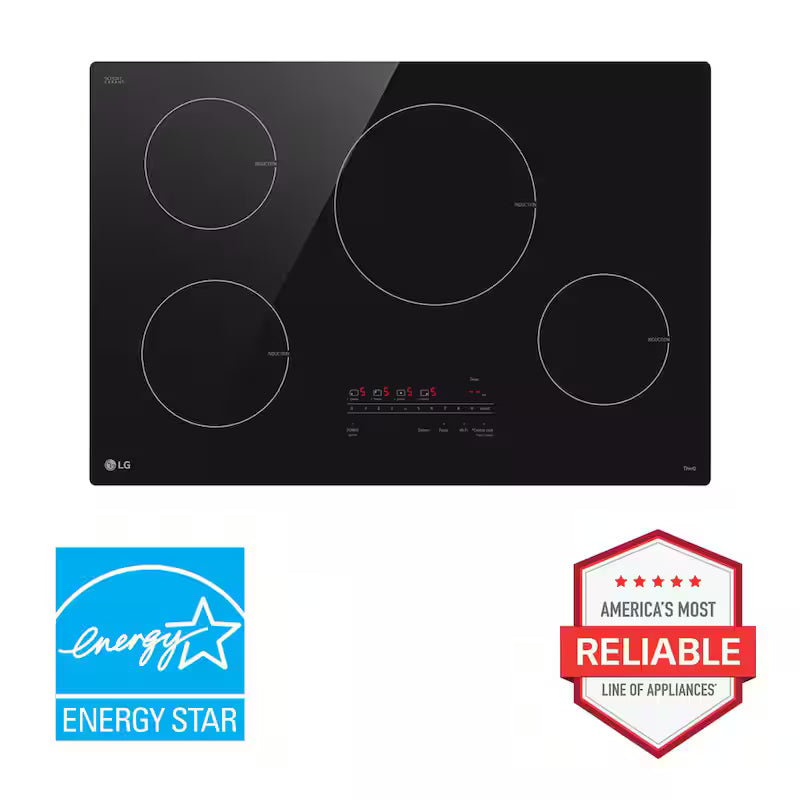 4 Elements Induction Cooktop in Black K9717