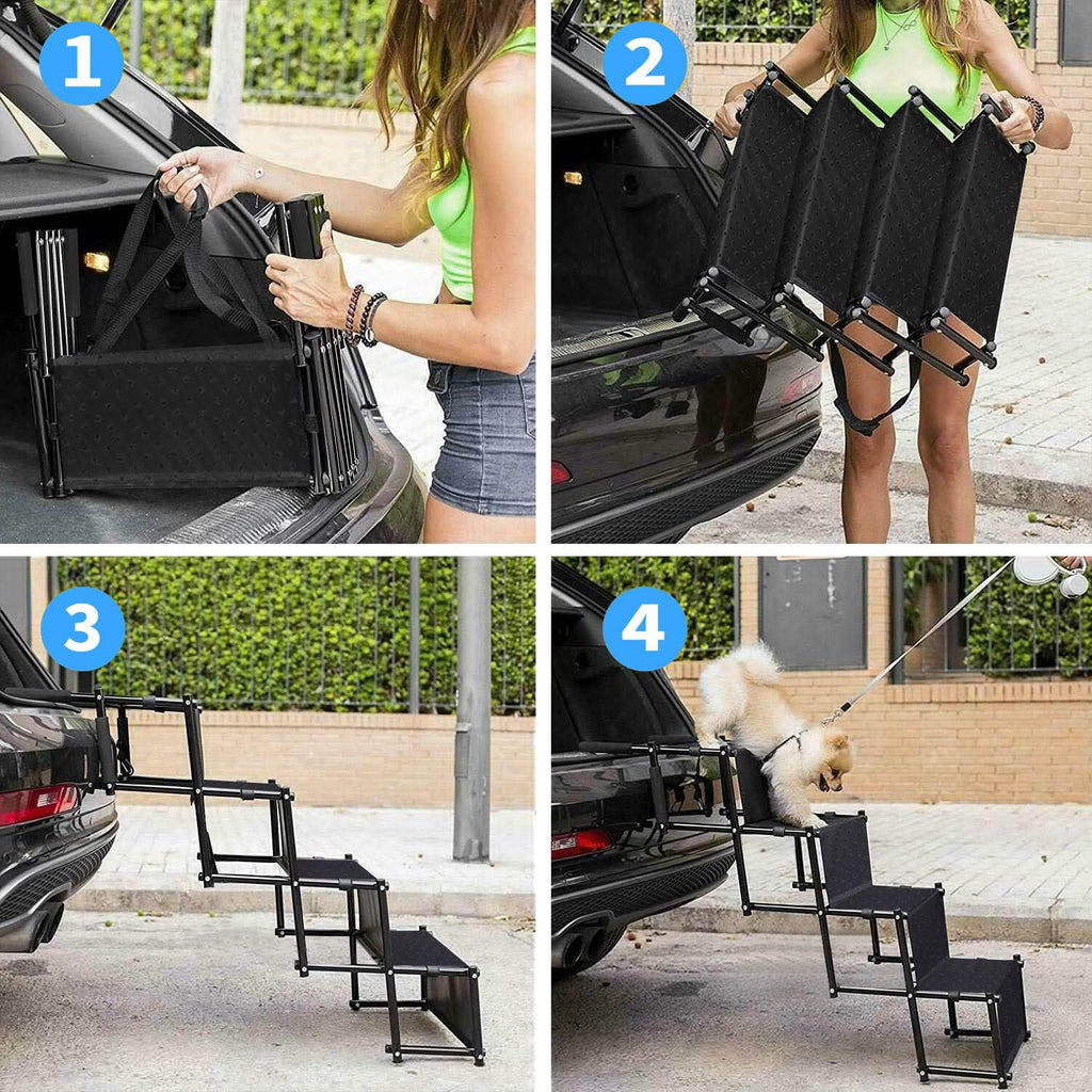 Portable Non-Slip Pet Stairs Pack of 2 T7723